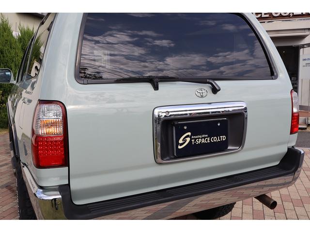 ハイラックスサーフ SSR-X US4RUNNER仕様 ナローボディ JAOSリフトアップキット DEAN16インチAW メッキバンパー クリスタルヘッドライト LEDテール CarrozzeriaナビフルセグBカメラ シートカバー(68枚目)