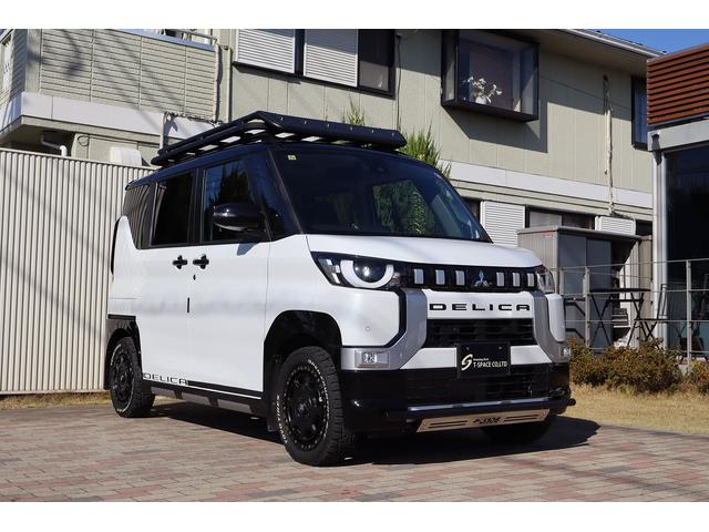 デリカミニ Ｔ　プレミアム　マイパイロット　Ｅ－アシスト　９インチディスプレイオーディオ　マルチアラウンドモニター　ＪＡＯＳスキッドバー　Ａｕｔｏｆｌａｇｓルーフラック＆リアラダー＆マフラーカッター　ＸＴＲＥＭＥ－Ｊ１５ＡＷ（7枚目）