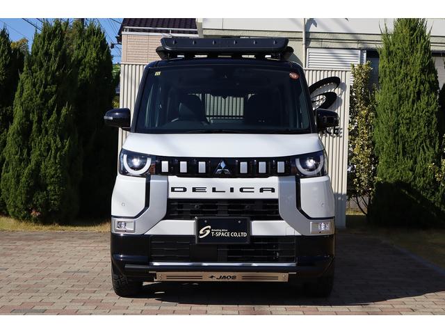デリカミニ Ｔ　プレミアム　マイパイロット　Ｅ－アシスト　９インチディスプレイオーディオ　マルチアラウンドモニター　ＪＡＯＳスキッドバー　Ａｕｔｏｆｌａｇｓルーフラック＆リアラダー＆マフラーカッター　ＸＴＲＥＭＥ－Ｊ１５ＡＷ（8枚目）