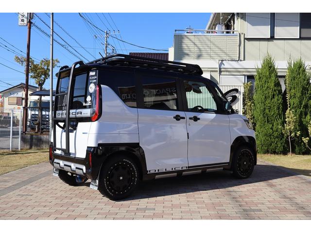 デリカミニ Ｔ　プレミアム　マイパイロット　Ｅ－アシスト　９インチディスプレイオーディオ　マルチアラウンドモニター　ＪＡＯＳスキッドバー　Ａｕｔｏｆｌａｇｓルーフラック＆リアラダー＆マフラーカッター　ＸＴＲＥＭＥ－Ｊ１５ＡＷ（12枚目）