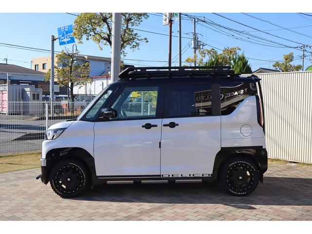 デリカミニ Ｔ　プレミアム　マイパイロット　Ｅ－アシスト　９インチディスプレイオーディオ　マルチアラウンドモニター　ＪＡＯＳスキッドバー　Ａｕｔｏｆｌａｇｓルーフラック＆リアラダー＆マフラーカッター　ＸＴＲＥＭＥ－Ｊ１５ＡＷ（56枚目）