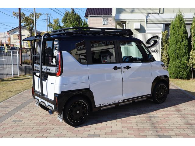 デリカミニ Ｔ　プレミアム　マイパイロット　Ｅ－アシスト　９インチディスプレイオーディオ　マルチアラウンドモニター　ＪＡＯＳスキッドバー　Ａｕｔｏｆｌａｇｓルーフラック＆リアラダー＆マフラーカッター　ＸＴＲＥＭＥ－Ｊ１５ＡＷ（62枚目）