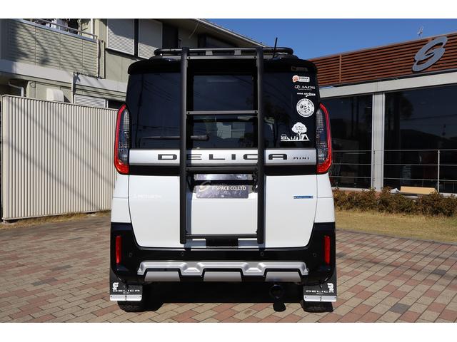 デリカミニ Ｔ　プレミアム　マイパイロット　Ｅ－アシスト　９インチディスプレイオーディオ　マルチアラウンドモニター　ＪＡＯＳスキッドバー　Ａｕｔｏｆｌａｇｓルーフラック＆リアラダー＆マフラーカッター　ＸＴＲＥＭＥ－Ｊ１５ＡＷ（63枚目）
