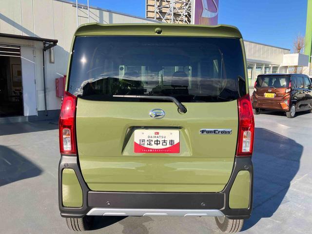 タント ファンクロスターボ　保証　新車保証・まごころ保証　１年間・走行距離無制限付き（5枚目）