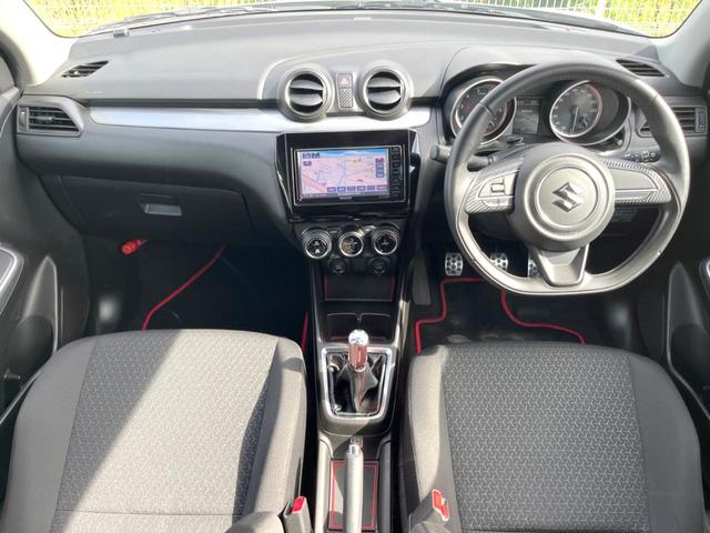 スイフト ＸＬ　ＭＴ車　ＳＤナビ　シートヒーター　ドラレコ　スマートキー　ＬＥＤヘッド　オートエアコン　純正１６インチアルミ　Ｂｌｕｅｔｏｏｔｈ　ＣＤ　ＤＶＤ再生　フルセグ　ＬＥＤフォグ（2枚目）