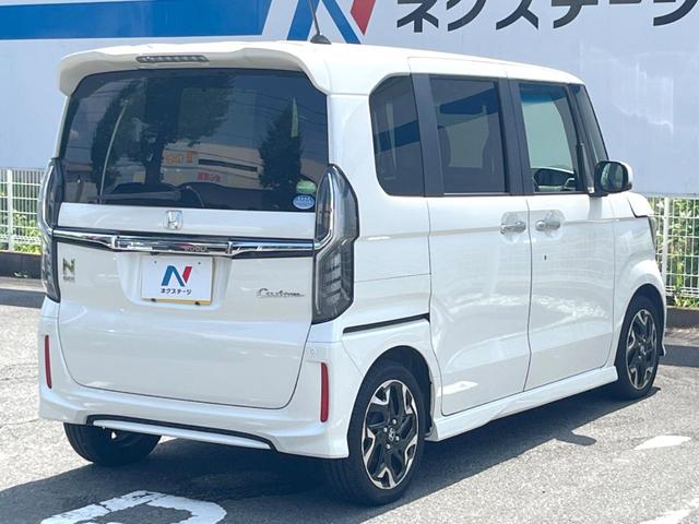 Ｎ－ＢＯＸカスタム Ｇ・Ｌターボホンダセンシング　純正８インチナビ　両側電動ドア　バックカメラ　衝突被害軽減システム　レーダークルーズ　ハーフレザーシート　ドラレコ　スマートキー　ＬＥＤヘッド　ビルトインＥＴＣ　オートライト　オートエアコン（18枚目）