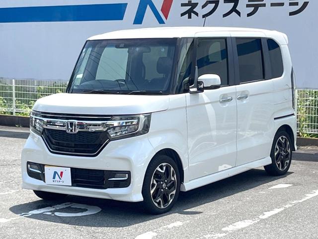 Ｎ－ＢＯＸカスタム Ｇ・Ｌターボホンダセンシング　純正８インチナビ　両側電動ドア　バックカメラ　衝突被害軽減システム　レーダークルーズ　ハーフレザーシート　ドラレコ　スマートキー　ＬＥＤヘッド　ビルトインＥＴＣ　オートライト　オートエアコン（44枚目）