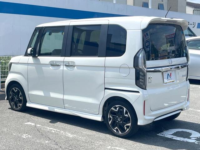 Ｎ－ＢＯＸカスタム Ｇ・Ｌターボホンダセンシング　純正８インチナビ　両側電動ドア　バックカメラ　衝突被害軽減システム　レーダークルーズ　ハーフレザーシート　ドラレコ　スマートキー　ＬＥＤヘッド　ビルトインＥＴＣ　オートライト　オートエアコン（45枚目）