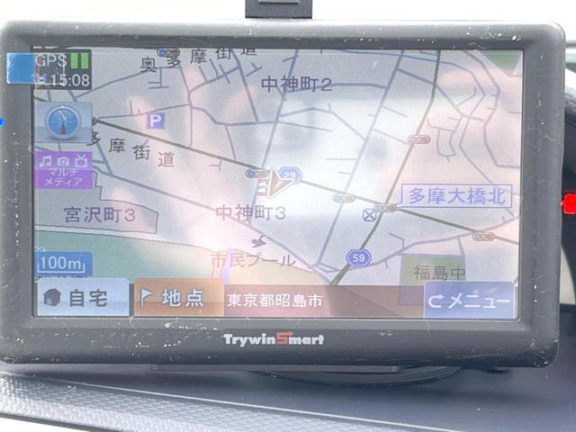 ｅＫワゴン ＧＳ　電動スライドドア　禁煙車　ポータブルナビ　ＥＴＣ　ＣＤ（5枚目）