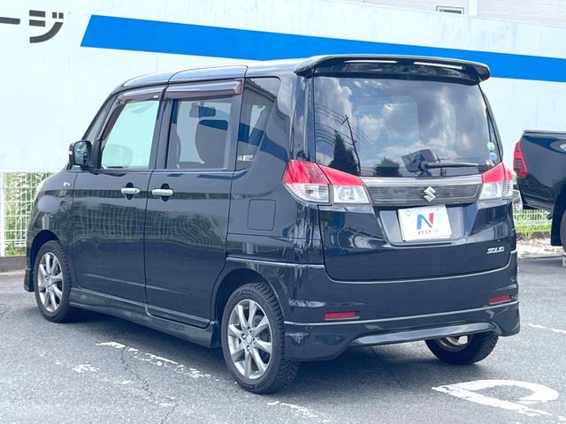 ソリオ ブラック＆ホワイト　エアロ　両側電動ドア　ＳＤナビ　シートヒーター　スマートキー　ＨＩＤヘッド　ビルトインＥＴＣ　オートライト　オートエアコン　純正１５インチアルミ　ＣＤ　ＤＶＤ再生　フルセグ（30枚目）