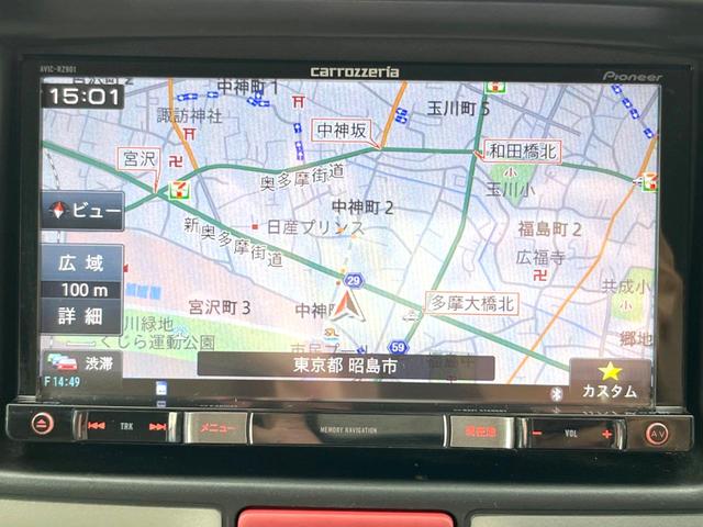 エブリイワゴン ＰＺターボ　電動スライドドア　ＳＤナビ　衝突被害軽減システム　ターボ　ドラレコ　スマートキー　ＨＩＤヘッド　ＥＴＣ　オートライト　オートエアコン　純正１４インチアルミ　Ｂｌｕｅｔｏｏｔｈ　ＤＶＤ再生　フルセグ（4枚目）