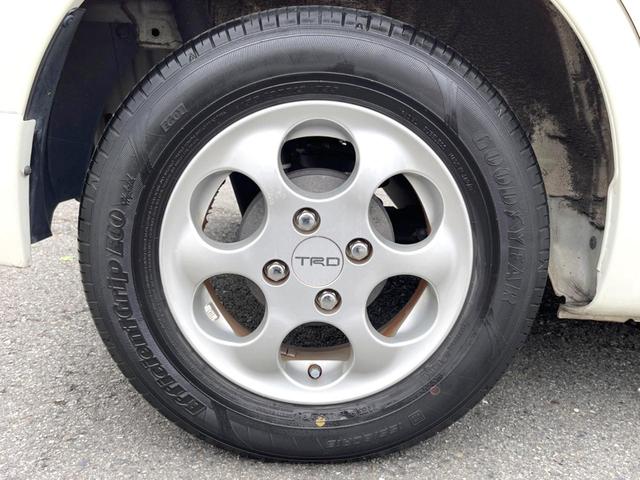 パッソ X Lパッケージ TRDエアロ 純正SDナビ HIDヘッド オートエアコン CD フルセグ(34枚目)