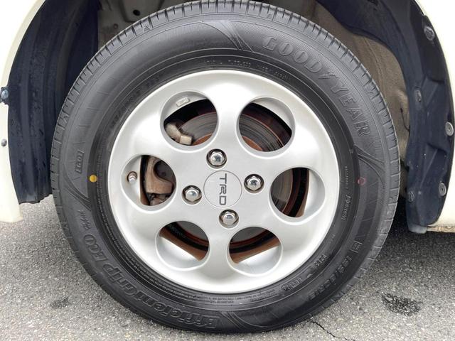 パッソ X Lパッケージ TRDエアロ 純正SDナビ HIDヘッド オートエアコン CD フルセグ(36枚目)