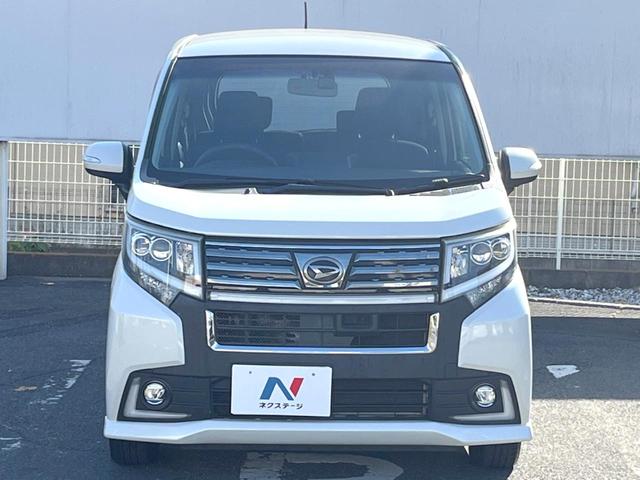 ムーヴ カスタム X ハイパーSA 純正SDナビ バックカメラ 衝突被害軽減システム ハーフレザーシート LEDヘッド ETC 純正14インチアルミ オートエアコン CD DVD再生 フルセグ LEDフォグ(17枚目)