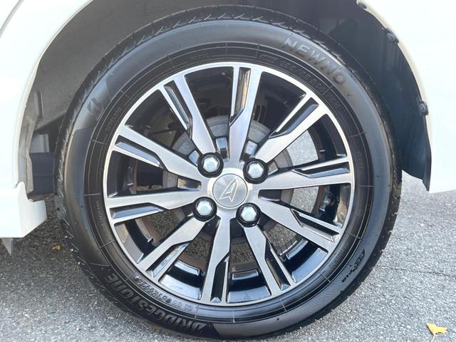 ムーヴ カスタム X ハイパーSA 純正SDナビ バックカメラ 衝突被害軽減システム ハーフレザーシート LEDヘッド ETC 純正14インチアルミ オートエアコン CD DVD再生 フルセグ LEDフォグ(28枚目)