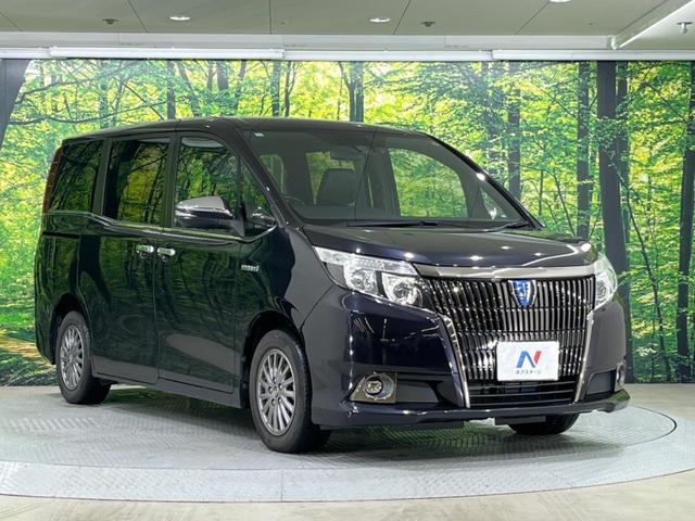 エスクァイア ハイブリッドGi ブラックテーラード 禁煙車 後席モニター 純正9型ナビ バックカメラ 両側電動スライド トヨタセーフティ オートマチックハイビーム クルーズコントロール シートヒーター ETC Bluetooth フルセグ LEDヘッド(16枚目)