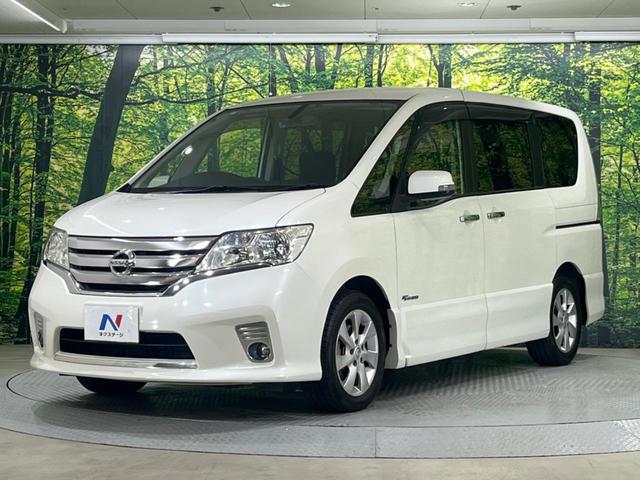 セレナ ハイウェイスター　Ｓ－ハイブリッド　純正ナビ　バックカメラ　フリップダウンモニター　両側電動スライドドア　衝突軽減装置　クルコン　フルセグ　Ｂｌｕｅｔｏｏｔｈ再生　ＥＴＣ　オートライト　オートエアコン　スマートキー　純正１６インチＡＷ（21枚目）