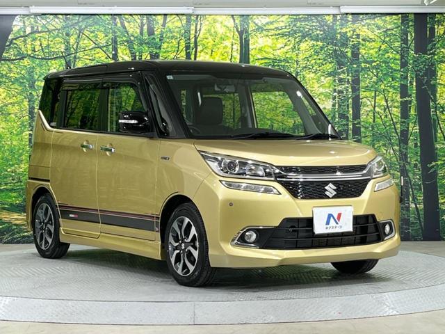 ソリオバンディット Ｆリミテッド　禁煙車　純正ナビ　全周囲カメラ　両側電動スライドドア　衝突軽減装置　クルコン　レーンアシスト　クリアランスソナー　ＬＥＤヘッド　フルセグ　Ｂｌｕｅｔｏｏｔｈ再生　ＥＴＣ　スマートキー　オートエアコン（16枚目）