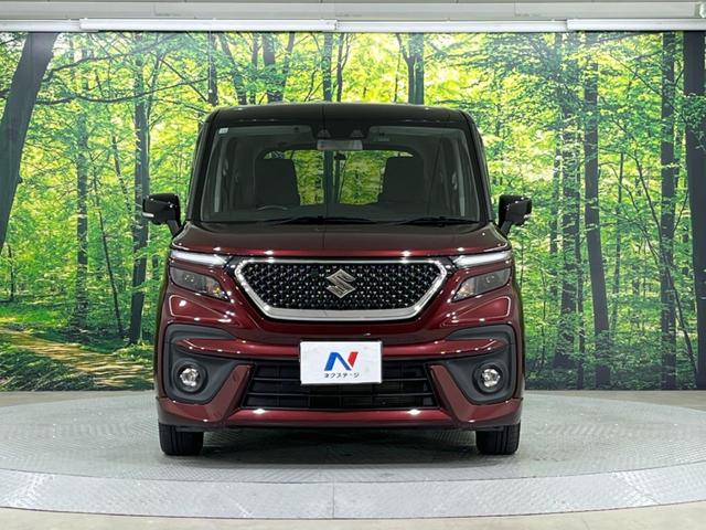 ソリオバンディット ハイブリッドMV 禁煙車 純正8型ディスプレイオーディオ バックカメラ 両側電動スライドドア 衝突軽減装置 レーダークルーズ レーンアシスト クリアランスソナー LEDヘッド シートヒーター ETC フルセグ(14枚目)