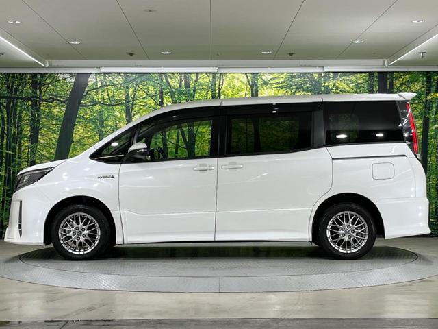 ノア ハイブリッドSi 禁煙車 純正10型ナビ バックカメラ 両側電動スライドドア 衝突軽減装置 クルコン レーンアシスト LEDヘッド オートマチックハイビーム シートヒーター スマートキー 純正16インチAW(28枚目)