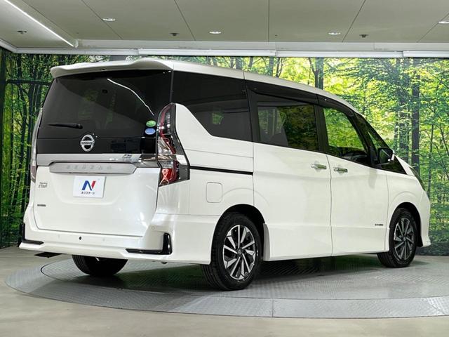 セレナ ハイウェイスターＶ　禁煙車　純正１０型ナビ　全周囲カメラ　フリップダウンモニター　プロパイロット　衝突軽減装置　クリアランスソナー　ＬＥＤヘッド　Ｂｌｕｅｔｏｏｔｈ再生　フルセグ　ＥＴＣ　オートライト　オートエアコン（18枚目）