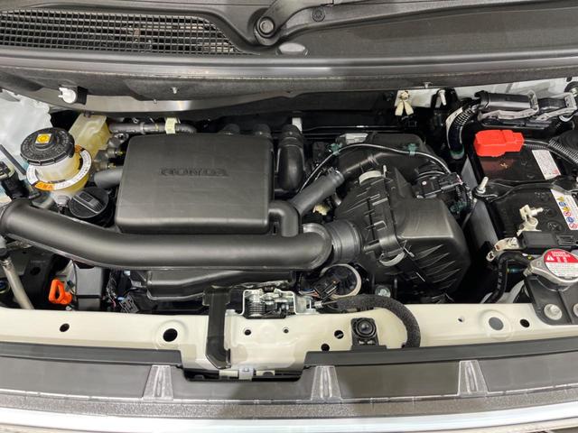 N-BOXカスタム ベースグレード 届出済未使用車 電動スライドドア 衝突軽減装置 レーダークルーズ レーンアシスト クリアランスソナー LEDヘッド オートマチックハイビーム シートヒーター 純正14インチAW(19枚目)