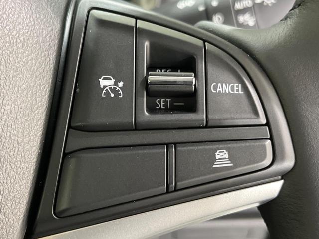 【アダプティブクルーズコントロール】高速道路での長距離走行が楽に！！自動で速度を保つクルーズコントロールが、衝突軽減システムと連携し、前方の車両を感知して車間を保つように速度調節してくれます！！