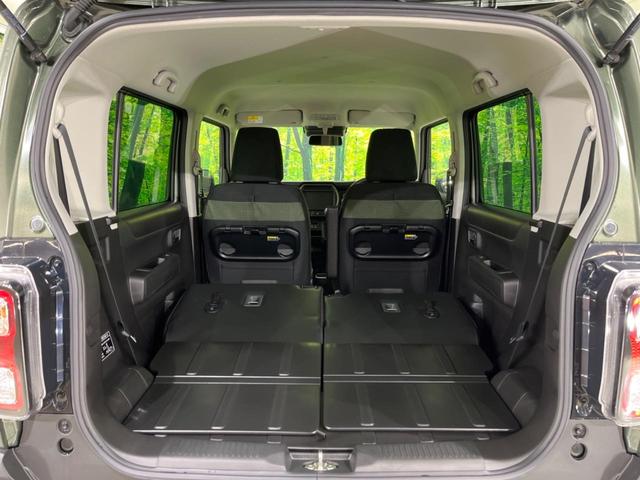 普段のお買い物や通勤、送迎等に十分な荷室スペースを確保しております。セカンドシートを倒すと、大きな荷物の積載も可能です♪