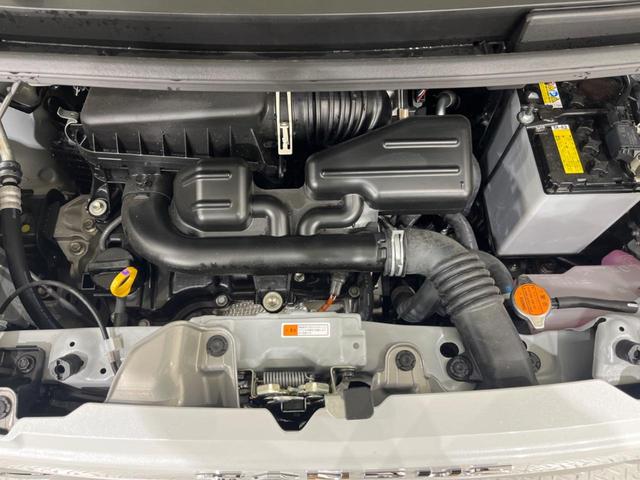 ムーヴキャンバス ストライプスG 届出済未使用車 両側電動スライド 衝突被害軽減装置 クリアランスソナー オートマチックハイビーム LEDヘッド/フォグ シートヒーター スマートキー アイドリングストップ(17枚目)