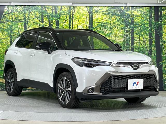カローラクロス ハイブリッド　Ｚ　禁煙車　ガラスルーフ　純正１０型ナビ　全周囲カメラ　トヨタセーフティ　レーダークルーズ　オートマチックハイビーム　シートヒーター　ＥＴＣ　Ｂｌｕｅｔｏｏｔｈ　フルセグ　ＬＥＤヘッド／フォグ（16枚目）