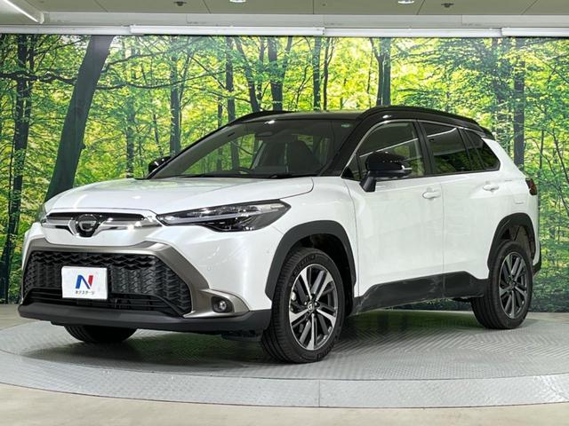 カローラクロス ハイブリッド　Ｚ　禁煙車　ガラスルーフ　純正１０型ナビ　全周囲カメラ　トヨタセーフティ　レーダークルーズ　オートマチックハイビーム　シートヒーター　ＥＴＣ　Ｂｌｕｅｔｏｏｔｈ　フルセグ　ＬＥＤヘッド／フォグ（43枚目）