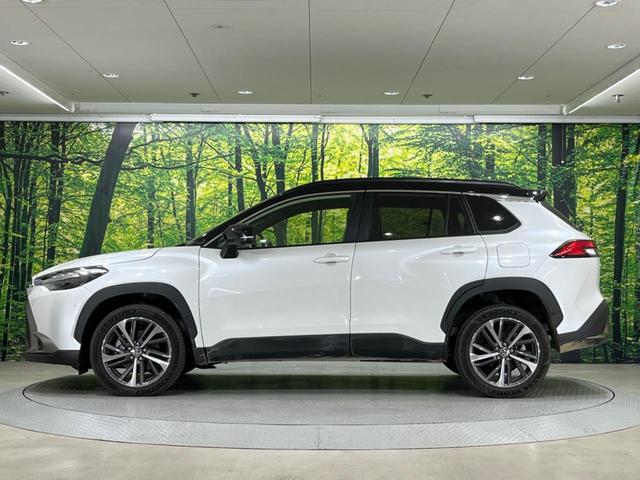 カローラクロス ハイブリッド　Ｚ　禁煙車　ガラスルーフ　純正１０型ナビ　全周囲カメラ　トヨタセーフティ　レーダークルーズ　オートマチックハイビーム　シートヒーター　ＥＴＣ　Ｂｌｕｅｔｏｏｔｈ　フルセグ　ＬＥＤヘッド／フォグ（46枚目）