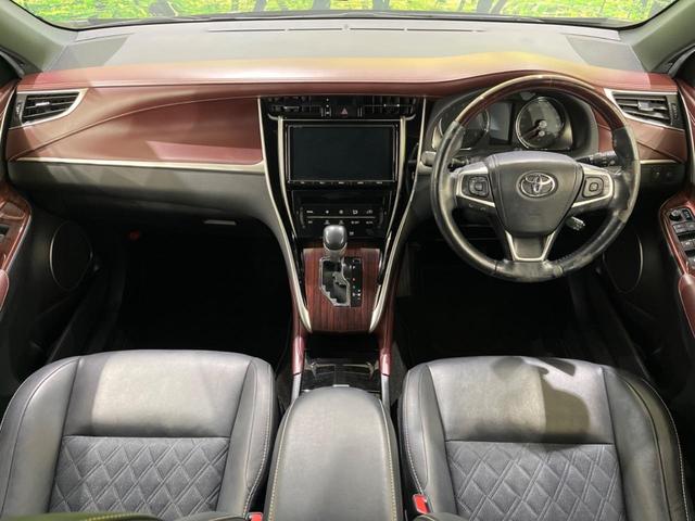 ハリアー プレミアム 禁煙車 モデリスタ 純正9型ナビ バックカメラ トヨタセーフティ クルーズコントロール 車線逸脱警報 ETC Bluetooth フルセグ パワーシート LEDヘッド/フォグ 純正18インチAW(2枚目)