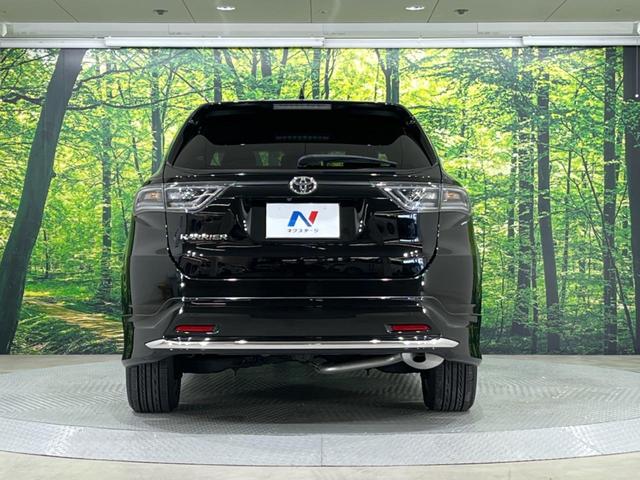 ハリアー プレミアム 禁煙車 モデリスタ 純正9型ナビ バックカメラ トヨタセーフティ クルーズコントロール 車線逸脱警報 ETC Bluetooth フルセグ パワーシート LEDヘッド/フォグ 純正18インチAW(15枚目)