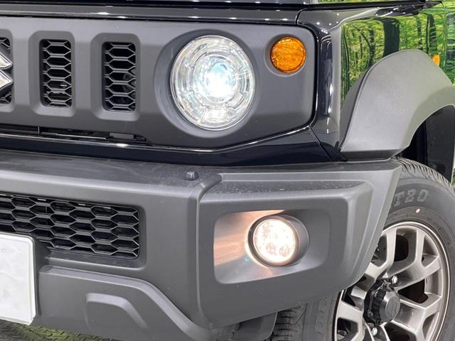 ジムニーシエラ ＪＣ　４ＷＤ　衝突被害軽減システム　禁煙車　コーナーセンサー　スマートキー　ＬＥＤヘッド　ビルトインＥＴＣ　クルコン　純正１５インチアルミ　車線逸脱警報　オートライト　オートエアコン（12枚目）