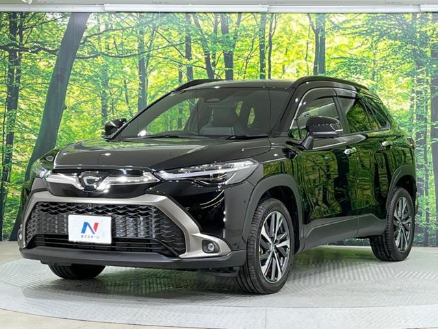 カローラクロス ハイブリッド　Ｚ　１０．５インチナビ　全周囲カメラ　レーダークルーズ　禁煙車　電動リアゲート　ハーフレザーシート　パワーシート　コーナーセンサー　スマートキー　ＬＥＤヘッド　ＥＴＣ２．０　純正１８インチアルミ（25枚目）