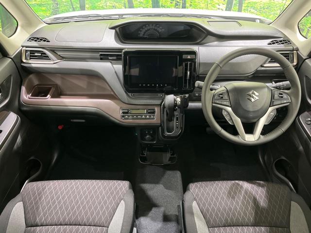 ソリオバンディット ハイブリッドMV 登録済未使用車 9型メーカーナビ 全周囲カメラ 両側電動スライドドア 衝突軽減装置 レーダークルーズ レーンキープ クリアランスソナー LEDヘッド オートマチックハイビーム オートライト(2枚目)