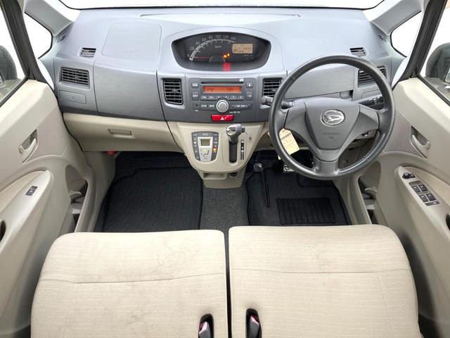 ムーヴ Ｘ　スマートキー　オートエアコン　純正１４インチアルミ　ＣＤ（2枚目）