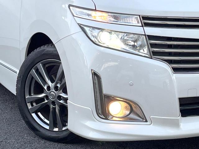 エルグランド 250ハイウェイスターアーバンクロム 純正8インチナビ 両側電動ドア 後席モニター 全周囲カメラ 100V電源 ハーフレザーシート スマートキー HIDヘッド ビルトインETC 純正18インチアルミ オートライト(11枚目)