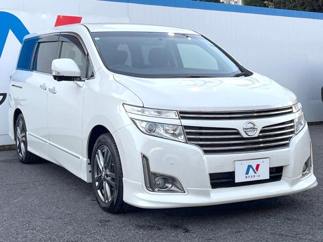 エルグランド 250ハイウェイスターアーバンクロム 純正8インチナビ 両側電動ドア 後席モニター 全周囲カメラ 100V電源 ハーフレザーシート スマートキー HIDヘッド ビルトインETC 純正18インチアルミ オートライト(15枚目)