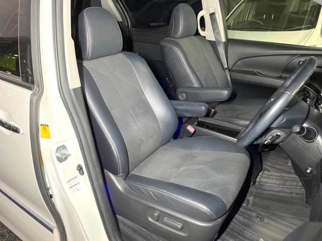 エスティマ アエラス　プレミアムエディション　両側電動ドア　純正ＨＤＤナビ　後席モニター　バックカメラ　ハーフレザーシート　パワーシート　ドラレコ　コーナーセンサー　スマートキー　ＨＩＤヘッド　ビルトインＥＴＣ　純正１８インチアルミ（8枚目）