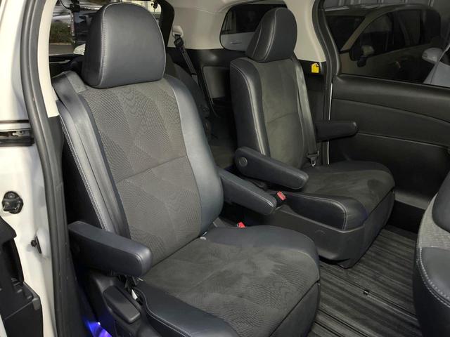 エスティマ アエラス　プレミアムエディション　両側電動ドア　純正ＨＤＤナビ　後席モニター　バックカメラ　ハーフレザーシート　パワーシート　ドラレコ　コーナーセンサー　スマートキー　ＨＩＤヘッド　ビルトインＥＴＣ　純正１８インチアルミ（9枚目）