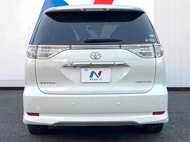 エスティマ アエラス　プレミアムエディション　両側電動ドア　純正ＨＤＤナビ　後席モニター　バックカメラ　ハーフレザーシート　パワーシート　ドラレコ　コーナーセンサー　スマートキー　ＨＩＤヘッド　ビルトインＥＴＣ　純正１８インチアルミ（15枚目）