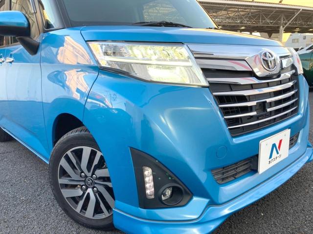 ルーミー カスタムG S 両側電動ドア 純正SDナビ バックカメラ 衝突被害軽減システム ドラレコ LEDヘッド ETC2.0 クルコン 純正14インチアルミ オートライト オートエアコン Bluetooth CD フルセグ(12枚目)