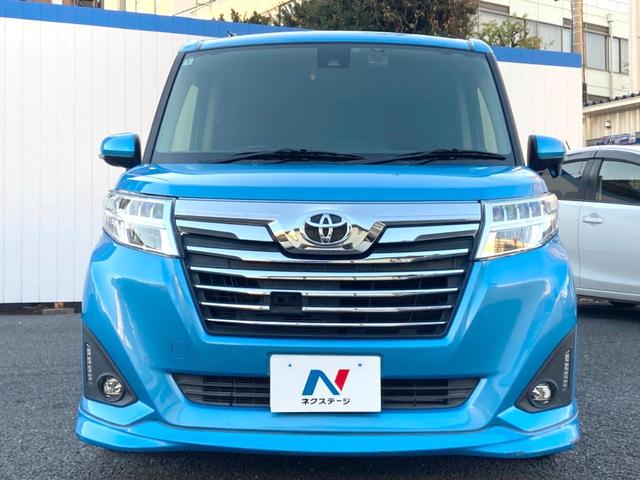 ルーミー カスタムG S 両側電動ドア 純正SDナビ バックカメラ 衝突被害軽減システム ドラレコ LEDヘッド ETC2.0 クルコン 純正14インチアルミ オートライト オートエアコン Bluetooth CD フルセグ(14枚目)