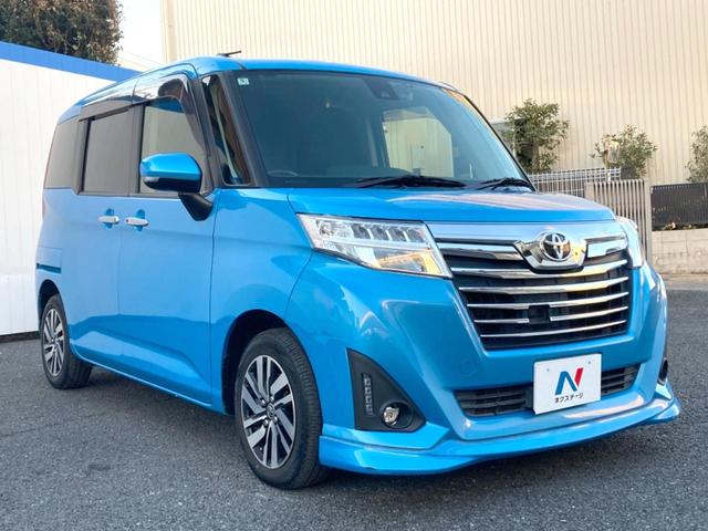 ルーミー カスタムG S 両側電動ドア 純正SDナビ バックカメラ 衝突被害軽減システム ドラレコ LEDヘッド ETC2.0 クルコン 純正14インチアルミ オートライト オートエアコン Bluetooth CD フルセグ(16枚目)