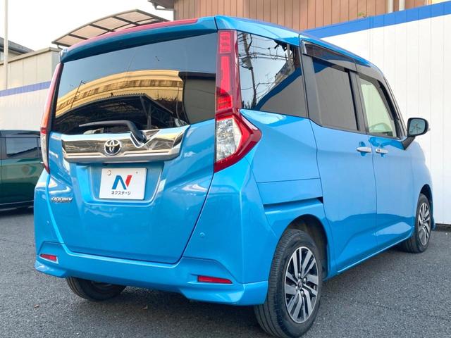 ルーミー カスタムG S 両側電動ドア 純正SDナビ バックカメラ 衝突被害軽減システム ドラレコ LEDヘッド ETC2.0 クルコン 純正14インチアルミ オートライト オートエアコン Bluetooth CD フルセグ(17枚目)