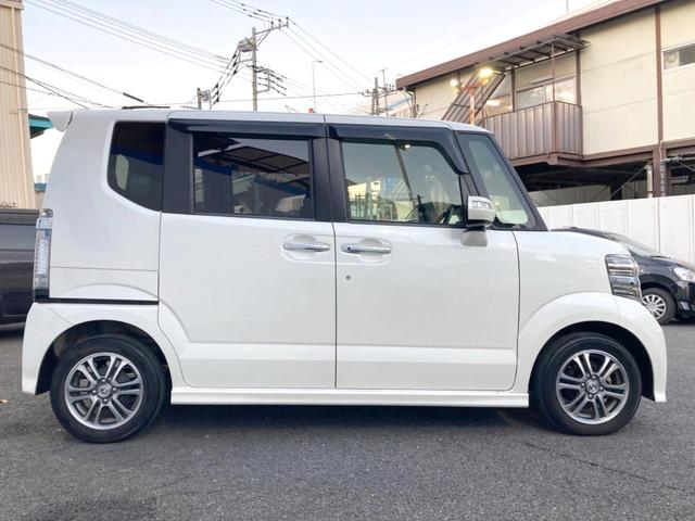 N-BOXカスタム G SSパッケージ 両側電動ドア 純正SDナビ バックカメラ 衝突被害軽減システム スマートキー HIDヘッド ETC 純正14インチアルミ オートライト オートエアコン Bluetooth CD DVD再生 フルセグ(26枚目)