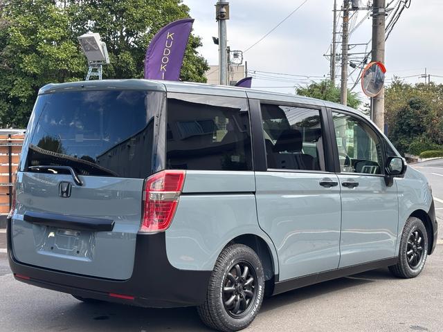 ステップワゴン G Eセレクション 修復無/保証1年/新品バッテリー付/全塗装カスタム/アンヴィルグレー/新品マッドスタータイヤ&新品ZACK JP-209アルミ/両側パワスラ/BTオーディオ/フルセグ/ヘッドライト&テールスモーク塗装(2枚目)