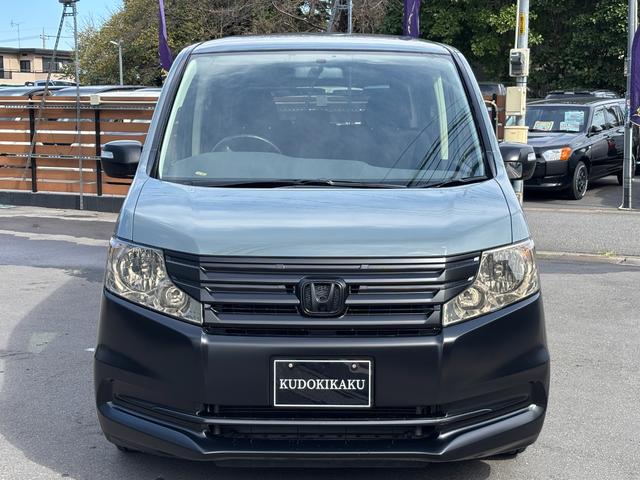 ステップワゴン G Eセレクション 修復無/保証1年/新品バッテリー付/全塗装カスタム/アンヴィルグレー/新品マッドスタータイヤ&新品ZACK JP-209アルミ/両側パワスラ/BTオーディオ/フルセグ/ヘッドライト&テールスモーク塗装(11枚目)